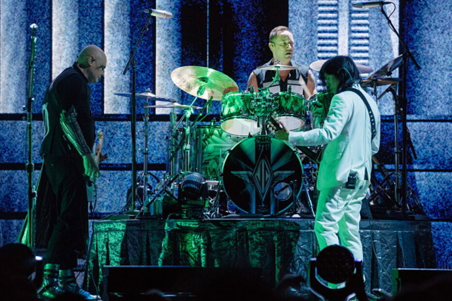 O Smashing Pumpkins ao vivo, em 2018