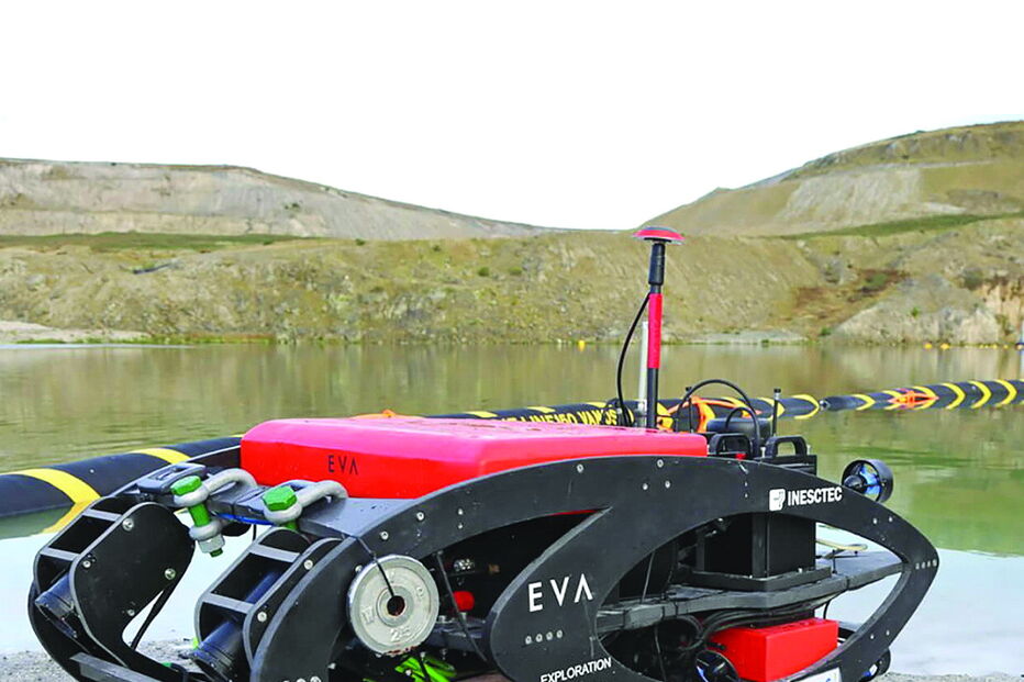 Sonar EVA, do INESC TEC, é um equipamento especializado para pedreiras e está a auxiliar a Marinha 