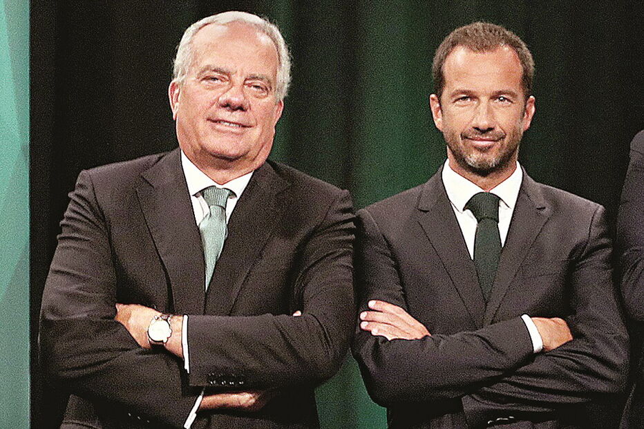 José Maria Ricciardi e Frederico Varandas 