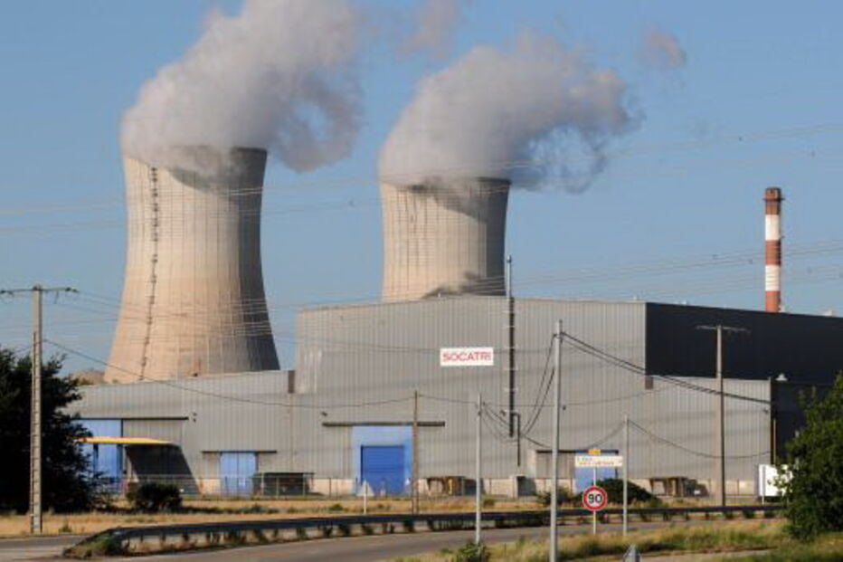 Central nuclear de Tricastin, em França
