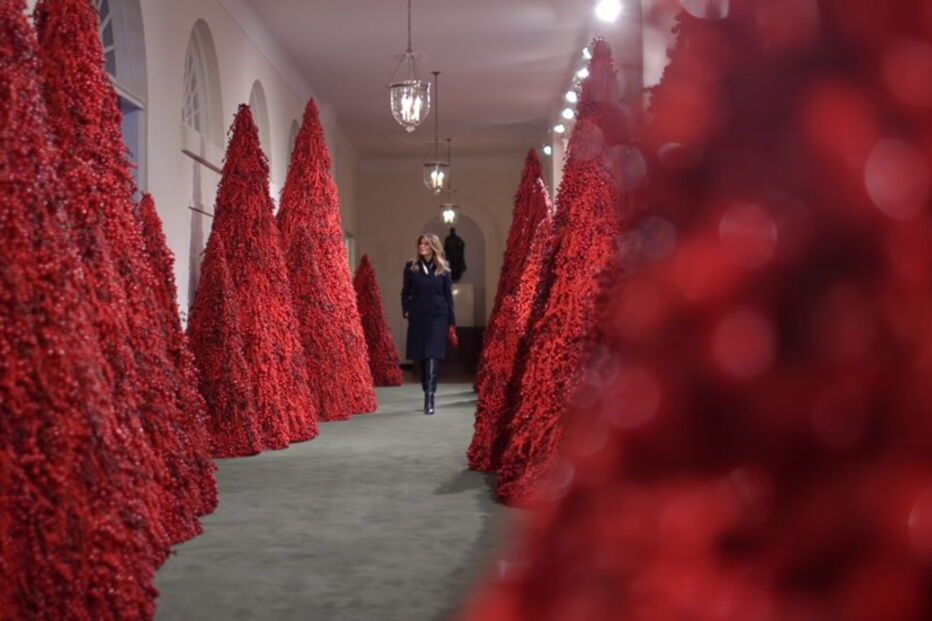   Melania Trump na Casa Branca