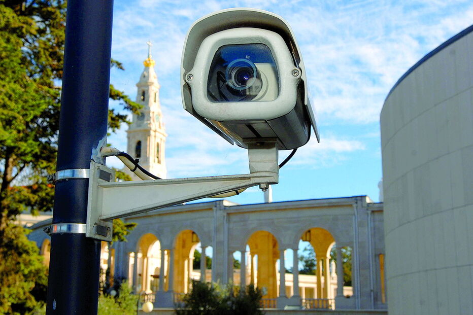 Câmaras de videovigilância estão instaladas no recinto do Santuário de Fátima 