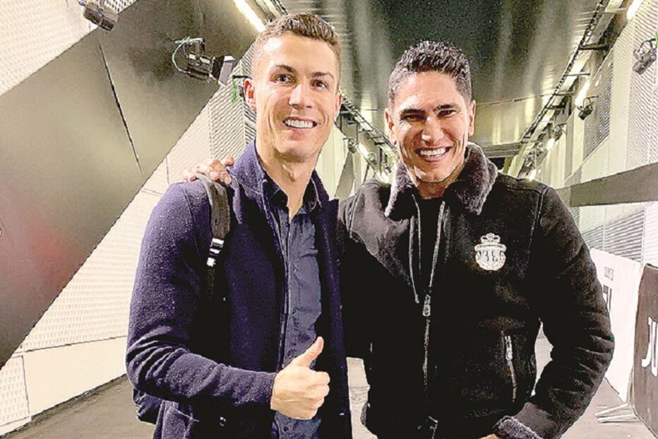  Ahmed Abou Hashima mantém uma boa relação com Ronaldo e é seu parceiro de negócios 