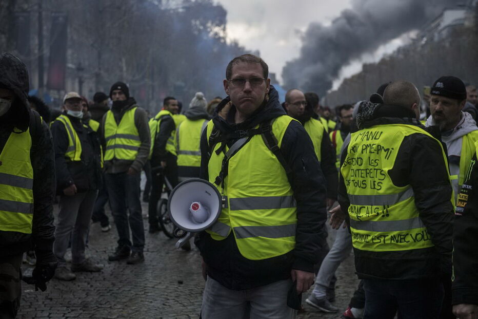 Protestos dos 'Coletes Amarelos' em Paris