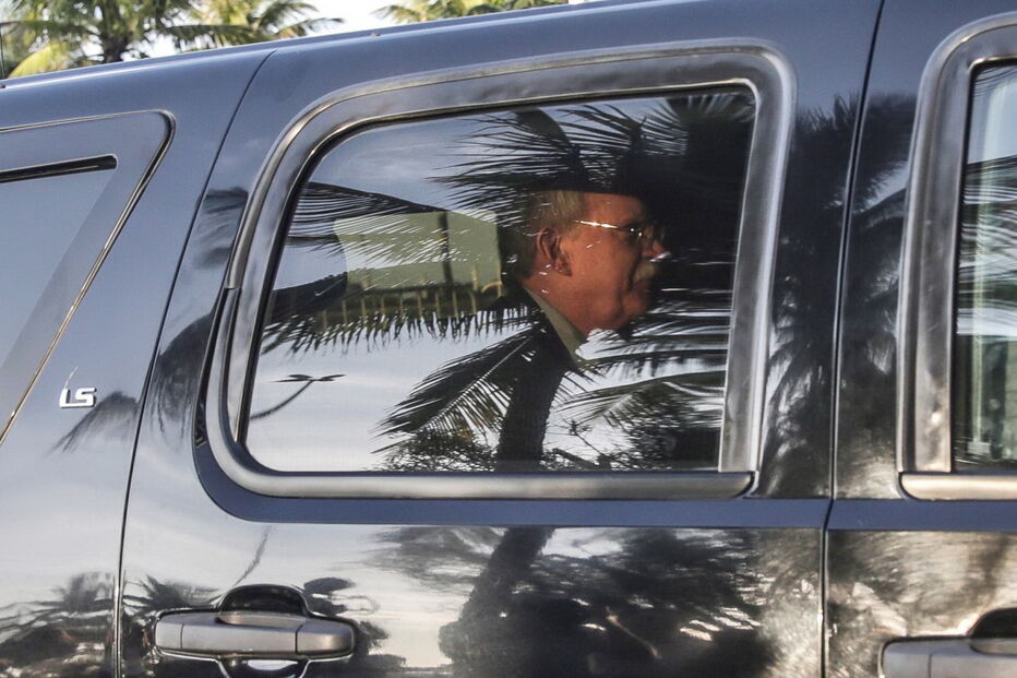 John Bolton, visitou esta quinta-feira no Rio de Janeiro o presidente eleito do Brasil, Jair Bolsonaro