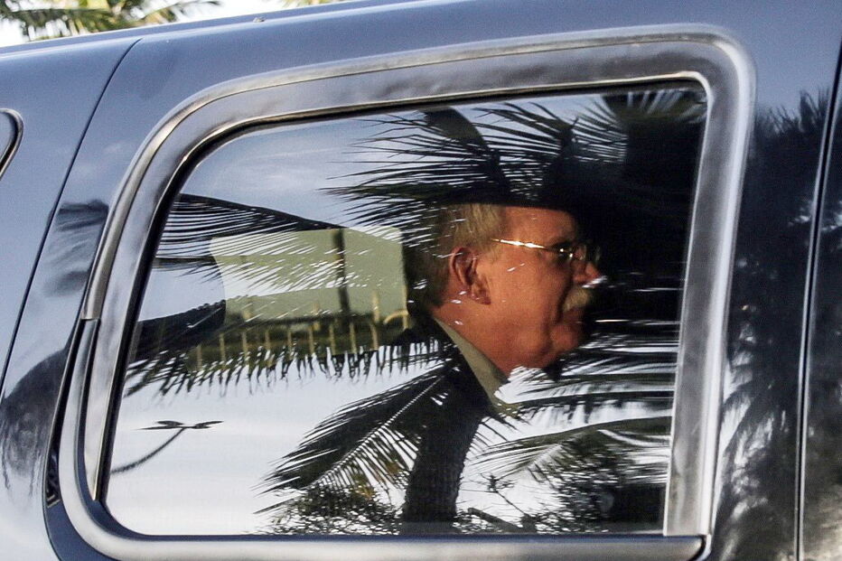 John Bolton, visitou esta quinta-feira no Rio de Janeiro o presidente eleito do Brasil, Jair Bolsonaro