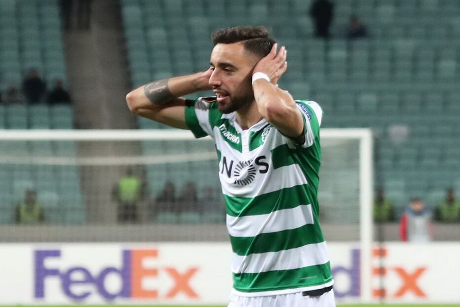 Jogo entre Qarabag e Sporting para a Liga Europa	