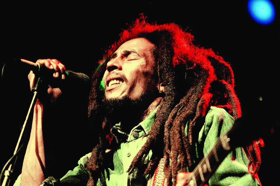 O jamaicano Bob Marley é considerado o ‘rei’ da música reggae 