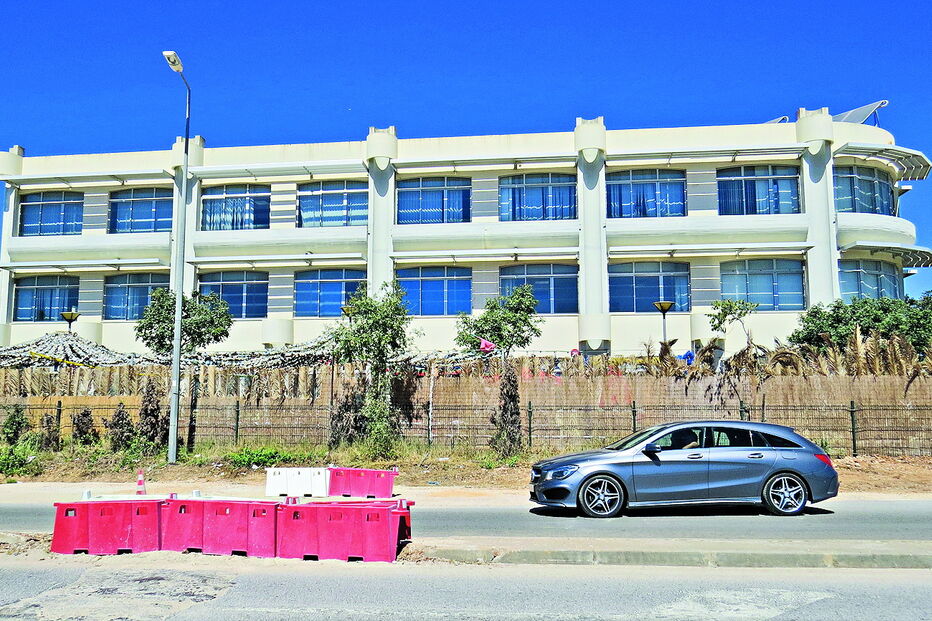 Edifício que vai sofrer obras de adaptação, no Chinicato, já alberga atualmente o Destacamento de Trânsito da GNR      