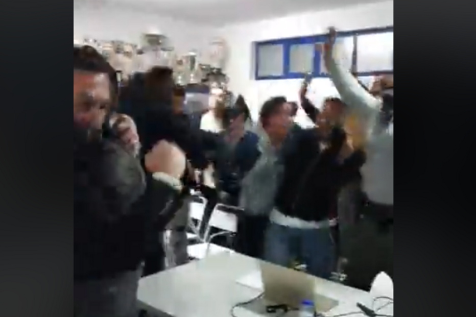 Jogadores do Montalegre reagem ao sorteio da Taça que ditou confronto com Benfica