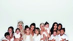Irmãs Kardashian mostram filhos