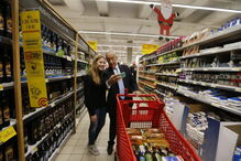 Marcelo Rebelo de Sousa participa na recolha de alimentos para o Banco Alimentar