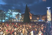 Árvore de Natal de 24 metros em Braga