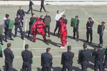 'Red Man' durante formação de elementos da GNR