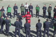 'Red Man' durante formação de elementos da GNR