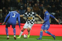  Jogadores em ação no dérbi entre Boavista e FC Porto