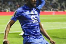 Hernâni celebra o golo da vitória 