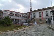 Fachada do hospital de Valpaços