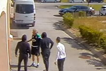 Jorge Jesus durante o ataque à Academia de Alcochete