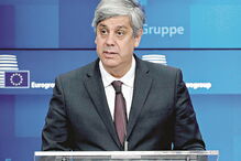 Mário Centeno cumpriu ontem um ano como presidente do Eurogrupo   