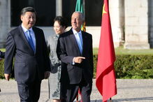 Marcelo Rebelo de Sousa recebe o Presidente da China