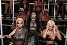 Bastidores do novo videoclip de Nicki Minaj