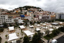Vista geral do Martim Moniz