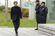 Manuel Maria Carrilho no Campus de Justiça de Lisboa