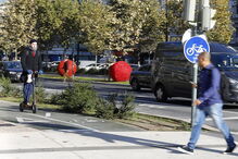 Trotinetas partilhadas da cidade de Lisboa
