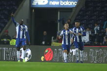 Marega celebra o golo do empate 