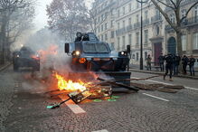 Prostestos em França