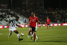 Benfica joga contra o Vitória de Setúbal no Estádio do Bonfim	