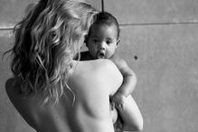 Sanne Ladera foi mãe há três meses