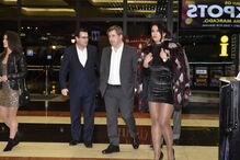 Bruno de Carvalho em festa com Inês Simões