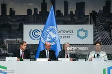 António Guterres na conferência da ONU sobre o clima em Katowice, na Polónia