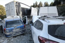 Acidente na A29 faz quatro feridos