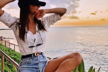 Catarina Gouveia no Havai