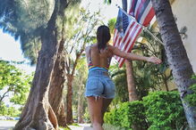 Catarina Gouveia no Havai