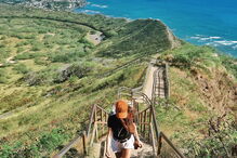 Catarina Gouveia no Havai