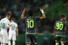 Sporting recebeu o Vorskla Poltava