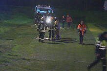 Helicóptero do INEM cai em Valongo