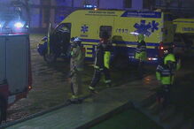 Helicóptero do INEM cai em Valongo