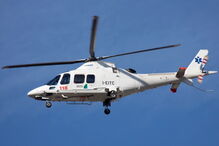 Helicóptero que caiu quando voava para o INEM esteve ao serviço em Itália