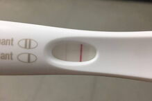 Kyle Gordy partilha fotografias dos testes de gravidez no Facebook