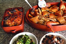 Capão no forno à moda de Freamunde