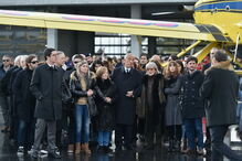 Marcelo assistiu a homenagem e missa do comandante do helicóptero