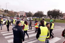 'Coletes amarelos' em Leiria