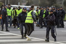 'Coletes amarelos' manifestam-se em Coimbra