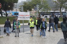 'Coletes amarelos' em Lisboa