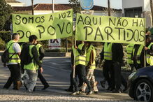 'Coletes amarelos' no Algarve